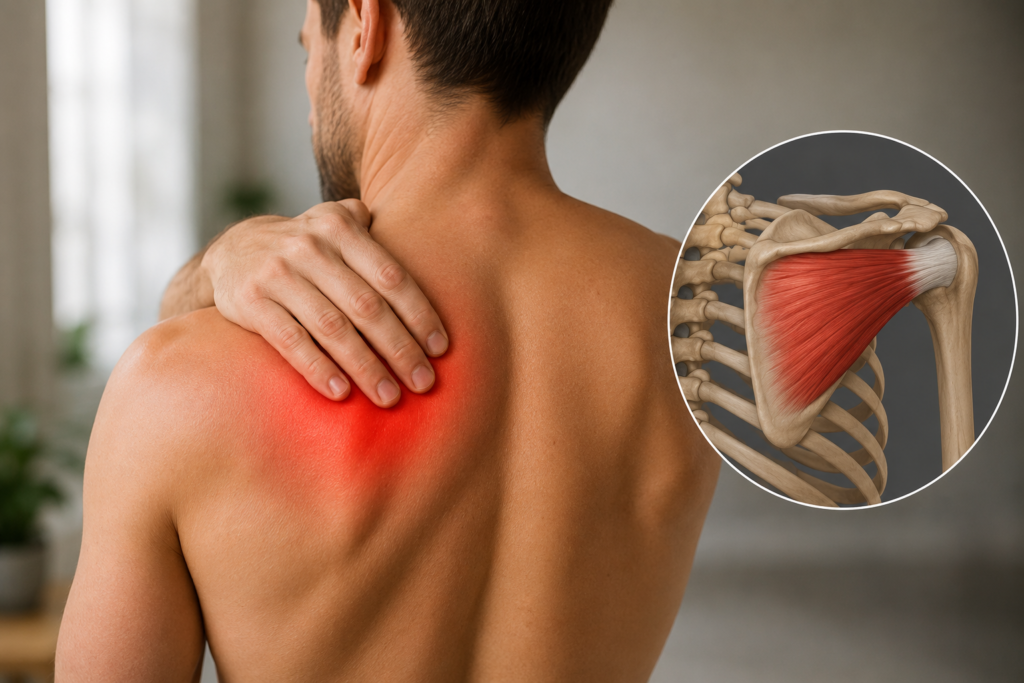 Pain in the Infraspinatus Muscle: What Causes It and How to Fix It 2 Pain in the infraspinatus muscle