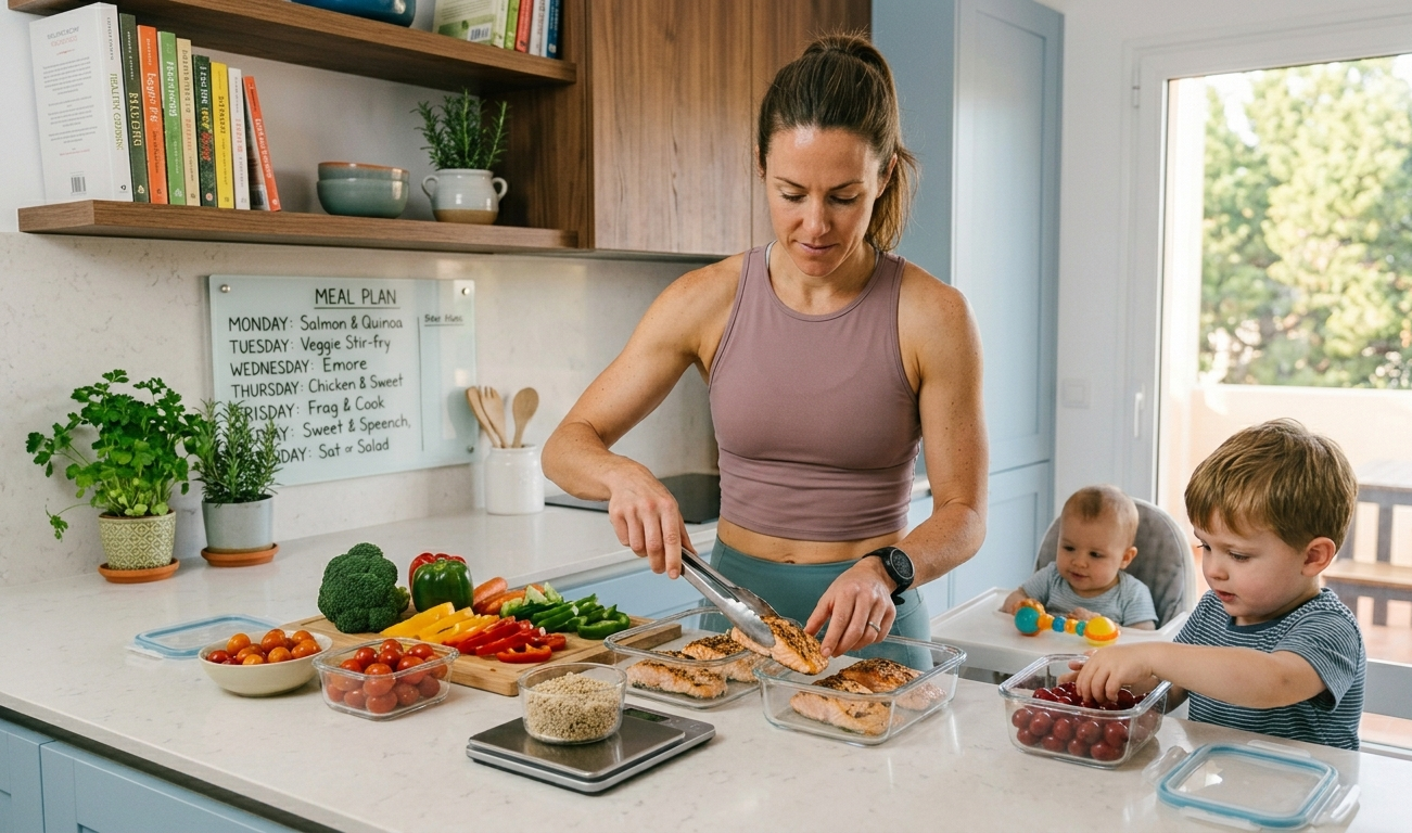 Fit Mom Meal Prep : Best System that Finally Makes Healthy Eating Effortless